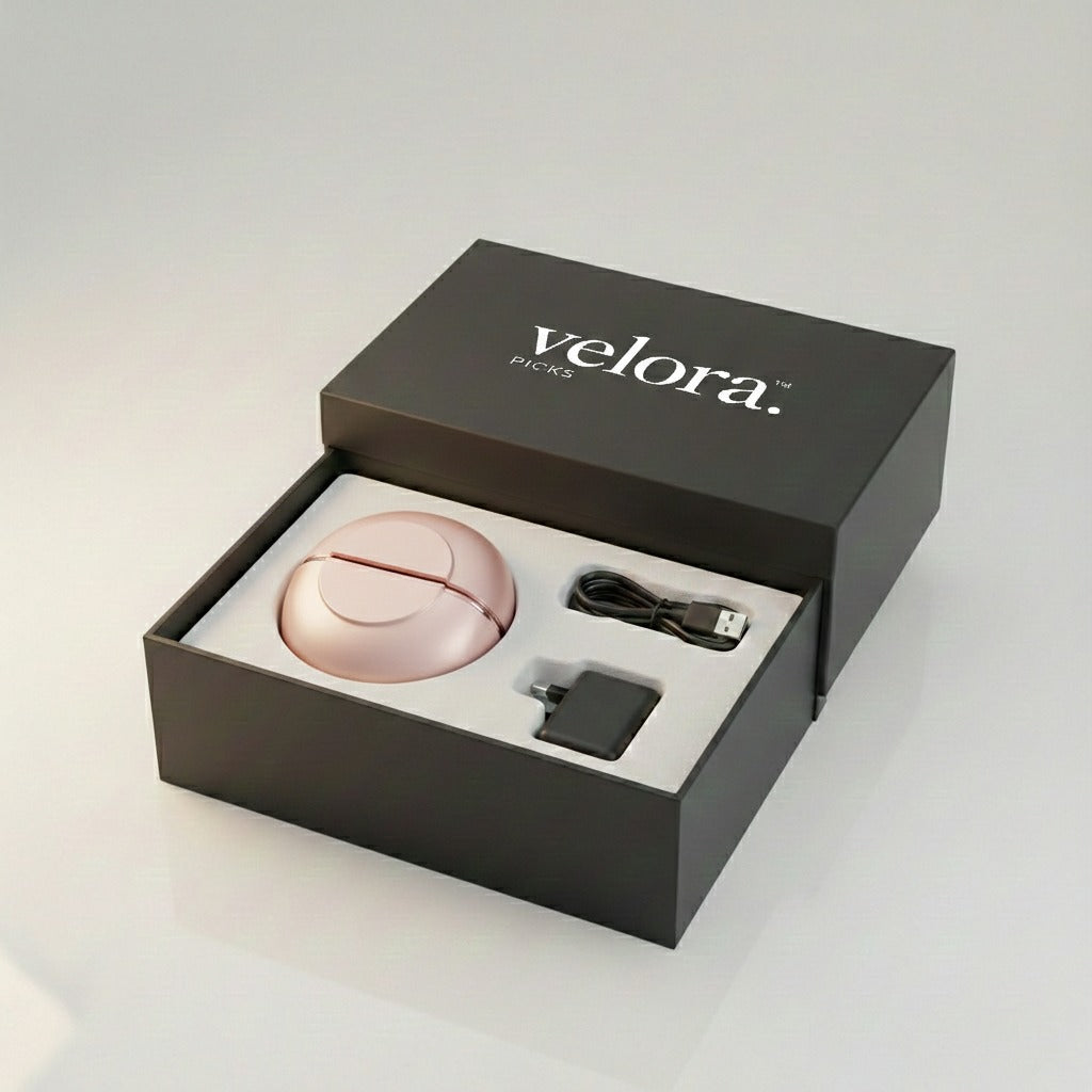 Velora Glide™ Mini Portable Hair Straightener